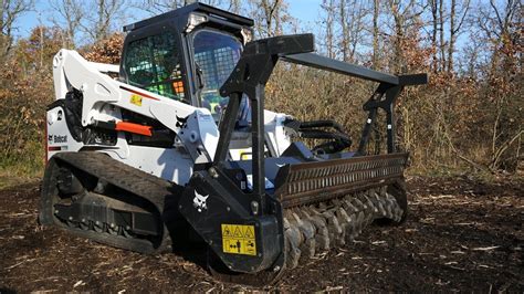 brush cutter for bobcat skid steer|brush cutter attachment for bobcat.